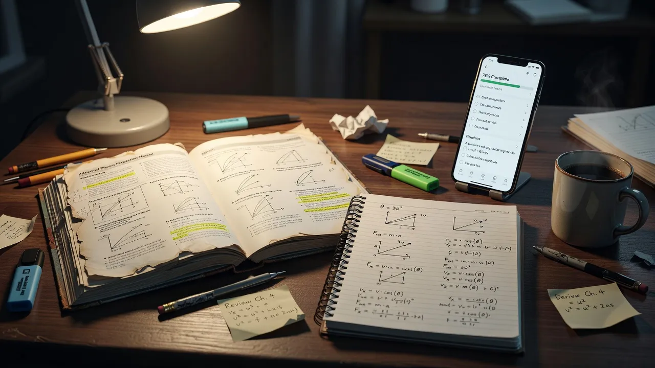 Studying with Conquering the Physics GRE prep book and mobile study tools